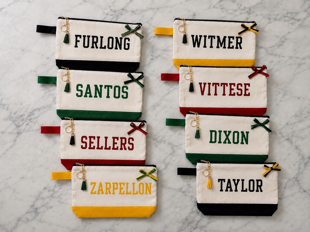 Customized Sports Pouch — Front Personalization - Unfilled