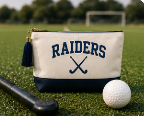 Customized Sports Pouch — Front Personalization - Unfilled